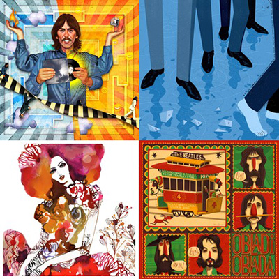 THE ILLUSTRATED BEATLES