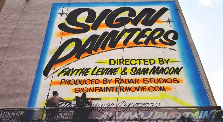 SIGN PAINTERS + THE GENTLEMEN OF LETTERS